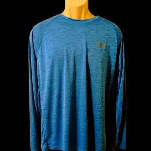 Under Armour Blue HeatGear Long Sleeve Shirt
